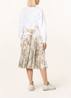 POLO RALPH LAUREN Plisseerock, Farbe: BEIGE/ CREME/ OLIV (Bild 1)