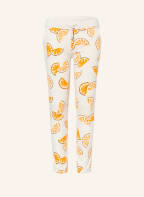 Juvia Sweatpants , Farbe: CREME/ ORANGE/ WEISS (Bild 1)