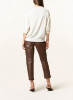 BRUNELLO CUCINELLI Cashmere-Pullover, Farbe: CREME (Bild 1)