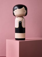 lucie kaas Decorative figurine COCO, Color: BLACK/ NUDE/ LIGHT PINK (Image 1)