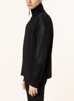 DRYKORN Cardigan AMELIO in mixed materials, Color: BLACK (Image 1)
