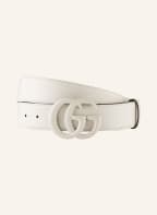 GUCCI Ledergürtel GG MARMONT, Farbe: 9022 MYSTIC WHITE/M.WHITE (Bild 1)