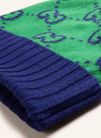 GUCCI Cashmere hat, Color: GREEN/ BLUE (Image 1)
