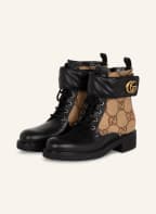 GUCCI Schnürboots GG SUPREME, Farbe: 1284 BLACK/CA.EBONY/NERO (Bild 1)