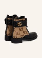 GUCCI Schnürboots GG SUPREME, Farbe: 1284 BLACK/CA.EBONY/NERO (Bild 1)