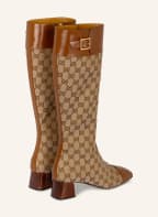 GUCCI Stiefel GG, Farbe: 9786 BEIGE EBONY/CAN.CUIR (Bild 1)