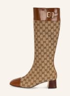 GUCCI Stiefel GG, Farbe: 9786 BEIGE EBONY/CAN.CUIR (Bild 1)