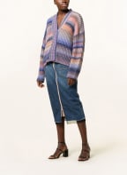 InWear Strickjacke EFFIELIW, Farbe: LILA/ HELLLILA/ HELLROSA (Bild 1)
