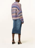 InWear Strickjacke EFFIELIW, Farbe: LILA/ HELLLILA/ HELLROSA (Bild 1)
