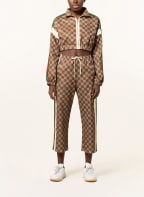 GUCCI Cropped-Blouson , Farbe: 3357 MILITARY GREEN/IVORY (Bild 1)