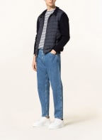 WOOLRICH Strickjacke SUNDANCE im Materialmix, Farbe: DUNKELBLAU (Bild 1)