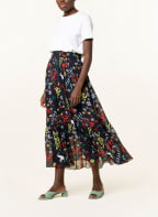 MRS & HUGS Skirt with ruffle trim, Color: DARK BLUE/ RED/ YELLOW (Image 1)