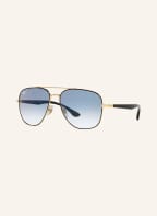 Ray-Ban Sonnenbrille RB3683, Farbe: 90003F - SCHWARZ/ BLAU VERLAUF (Bild 1)