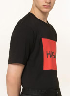 HUGO T-shirt DULIVE, Color: BLACK (Image 1)