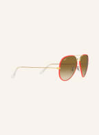 Ray-Ban Sonnenbrille RB3025, Farbe: 919651 - ROT/ BRAUN VERLAUF (Bild 1)