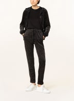 Princess GOES HOLLYWOOD Hose im Jogging-Stil mit Schmucksteinbesatz , Farbe: SCHWARZ (Bild 1)