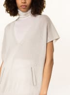 FABIANA FILIPPI Knit shirt in cashmere, Color: BEIGE (Image 1)