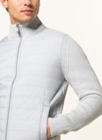 REISS Blouson TRAINER im Materialmix, Farbe: HELLGRAU (Bild 1)
