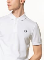 FRED PERRY Piqué-Poloshirt Slim Fit, Farbe: WEISS (Bild 1)