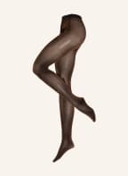 Wolford Feinstrumpfhose STARDUST mit Glitzergarn, Farbe: 7130 black/copper (Bild 1)