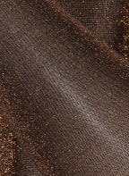 Wolford Feinstrumpfhose STARDUST mit Glitzergarn, Farbe: 7130 black/copper (Bild 1)