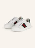 GUCCI Sneaker ACE, Farbe: 9075 GR.WHITE/VRV/VERDE (Bild 1)