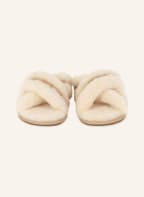 UGG Hausschuhe SCUFFITA mit Lammfell, Farbe: ECRU (Bild 1)