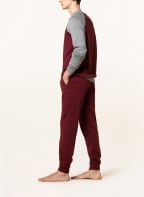 TOMMY HILFIGER Lounge-Hose, Farbe: DUNKELROT (Bild 1)