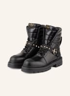 VALENTINO GARAVANI Biker Boots ROCKSTUD, Farbe: SCHWARZ (Bild 1)