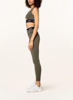 HUGO 7/8-Leggings NIRANDA, Farbe: KHAKI/ SCHWARZ (Bild 1)