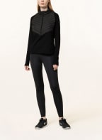 Nike Hybrid-Laufshirt THERMA-FIT RUN DIVISION, Farbe: SCHWARZ/ WEISS (Bild 1)