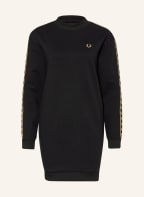 FRED PERRY Sweatkleid mit Galonstreifen, Farbe: SCHWARZ (Bild 1)