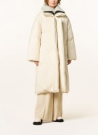GIVENCHY Daunenmantel mit abnehmbarem Echtfell, Farbe: ECRU (Bild 1)