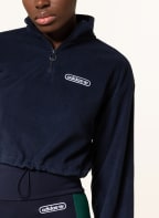 adidas Originals Cropped-Fleeceshirt, Farbe: BLAU (Bild 1)
