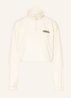 adidas Originals Cropped-Fleeceshirt, Farbe: CREME/ SCHWARZ (Bild 1)