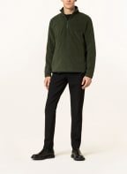 FRED PERRY Fleece-Troyer, Farbe: DUNKELGRÜN (Bild 1)