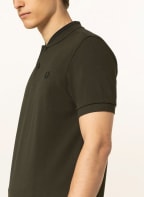 FRED PERRY Piqué-Poloshirt, Farbe: DUNKELGRÜN (Bild 1)