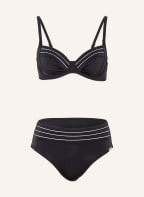 Charmline Underwired bikini PURE LINES, Color: BLACK/ WHITE (Image 1)