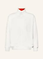 TOMMY JEANS Fleece jacket in mixed materials, Color: WHITE (Image 1)