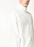 TOMMY JEANS Fleece jacket in mixed materials, Color: WHITE (Image 1)