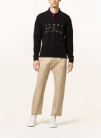 TOMMY HILFIGER Piqué-Poloshirt Regular Fit, Farbe: SCHWARZ (Bild 1)
