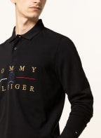 TOMMY HILFIGER Piqué-Poloshirt Regular Fit, Farbe: SCHWARZ (Bild 1)