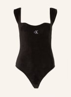 Calvin Klein Jeans Samt-Body , Farbe: SCHWARZ (Bild 1)