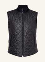 JOOP! Steppweste im Materialmix , Farbe: DUNKELBLAU (Bild 1)