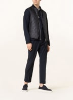 JOOP! Steppweste im Materialmix , Farbe: DUNKELBLAU (Bild 1)