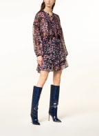 GUESS Rock LORELLA mit Volantbesatz, Farbe: WEISS/ BLAU/ PINK (Bild 1)