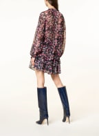 GUESS Rock LORELLA mit Volantbesatz, Farbe: WEISS/ BLAU/ PINK (Bild 1)