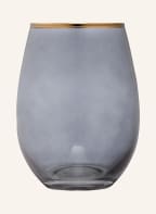 ladelle Set of 4 drinking glasses, Color: DARK BLUE/ GOLD (Image 1)