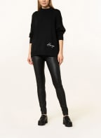 HUGO Oversized sweater SAFFIRIA , Color: BLACK (Image 1)