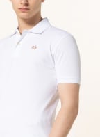 LA MARTINA Piqué-Poloshirt Slim Fit, Farbe: WEISS (Bild 1)